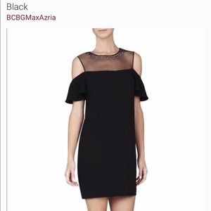 BCBG MAXAZRIA CANDACE DRESS IN BLACK SIZE S